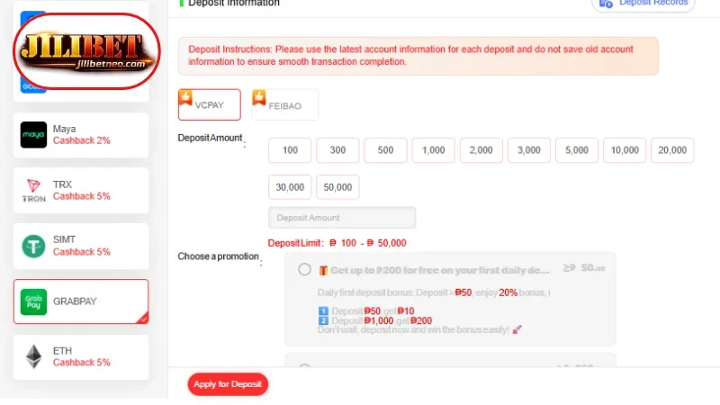 JILIBET Deposit - The Ultimate Guide to Funding Your Account 2 A Step-by-Step Guide to Successfully Depositing Funds in Just 2 Minutes at JILIBET