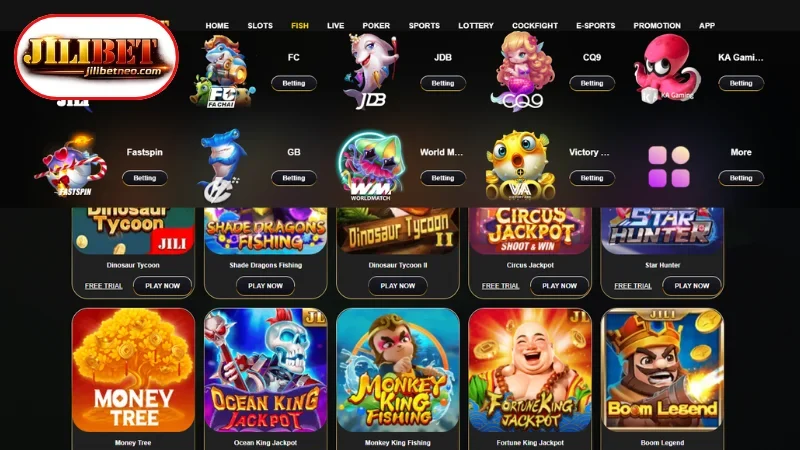 JILIBET Fishing - The Premier Arcade Shooting Hub in the Philippines 2 Premier Gaming Studios Allied with JILIBET Fishing